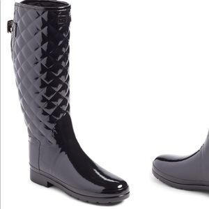 Original Refined High Gloss Quilted Rain boots